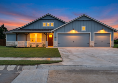 613 Finlee Way (1) Twilight New Homes In Tioga Texas, Red Gable Homes