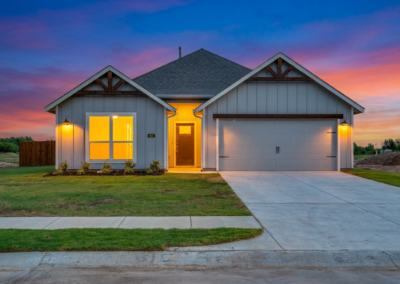 615 Kyle Drive (1) Twilight New Homes In Tioga Texas, Red Gable Homes