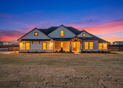 9433 Bluestem Ln Dish, Texas 76247 (1) Twilight New Homes In Tioga Texas, Red Gable Homes 5.5.26