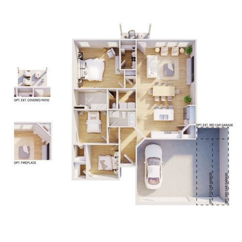 Sparrow Floorplan Furniture